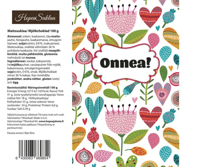 Onnea, kukat, yl19