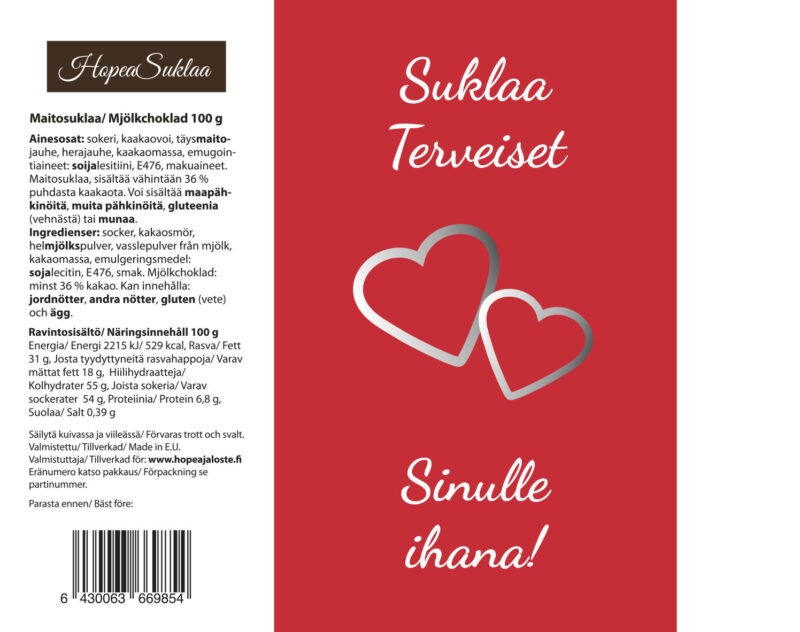 Suklaa terveiset, yl30