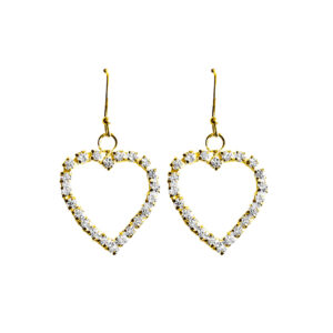 Gold Diamond Heart