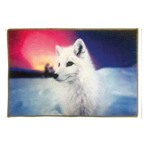 Arctic fox mat