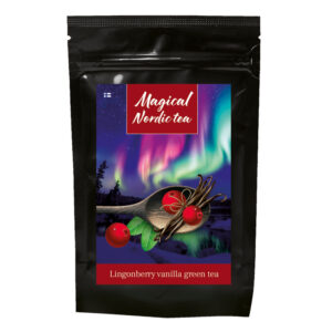 Lappi-tee- Lingonberry vanilla green tea